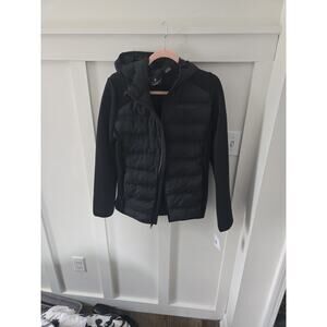 Spyder Men's OMSP327 Hybrid Insulated Hooded Jacket - Black